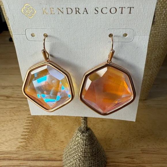 Kendra Scott Vanessa Drop Earrings, featuring dichroic glass - Picture 3 of 10
